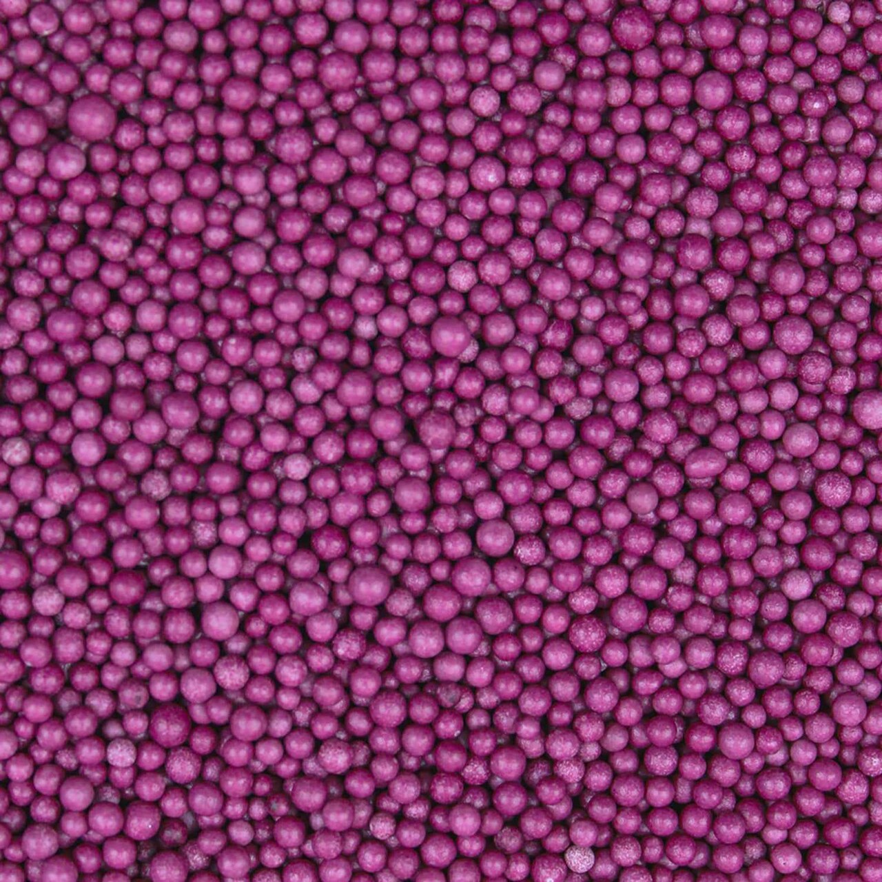 Krazy Sprinkles - Purple Mini Beads (1/2 Cup, 1x Jar) for Cakes, Ice Cream & Cookies
